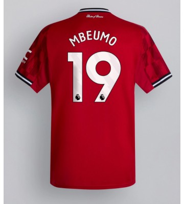 Manchester United Bryan Mbeumo #19 Primera Equipación 2025-26 Manga Corta